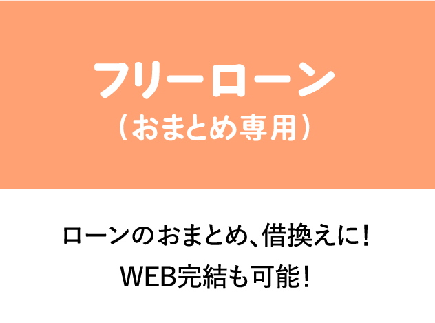 フリーローン（おまとめ専用）