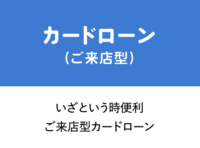 カードローンMAX500（ご来店型）