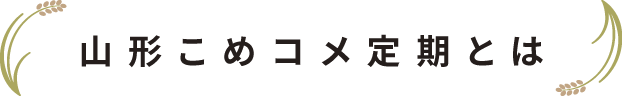 山形こめコメ定期とは